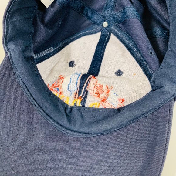 VTG AMCAP Mens D Day Flags of Allies Baseball Cap Hat  WW2 Black Vet Embroidered - Picture 10 of 11